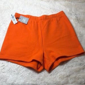 Aritzia fleece shorts
